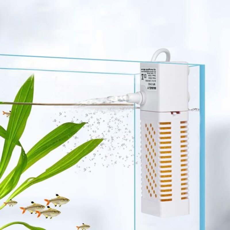 수중 모터 수족관 내부 필터 내장 순환 펌프 어항 조용한 USB 용품, 1) 1PCSsubmersible pump, 없음