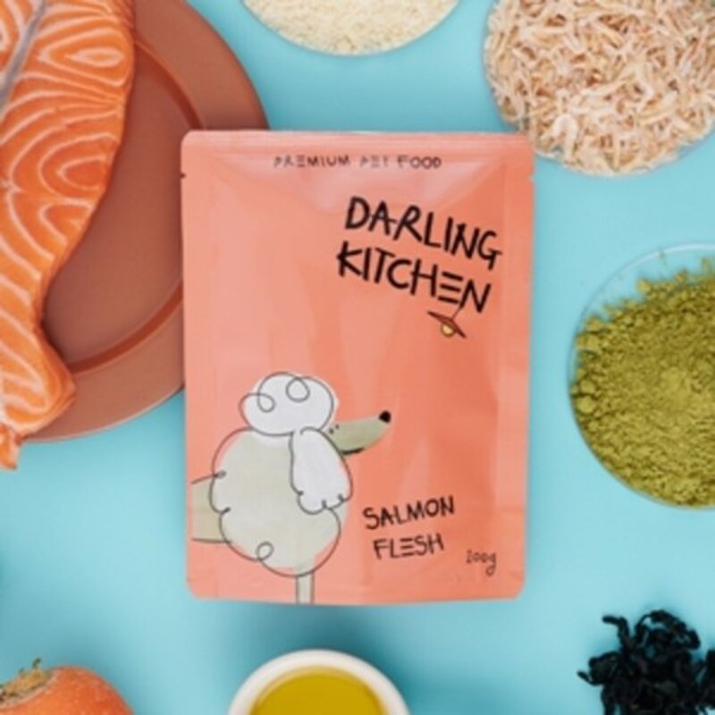 달링키친 강아지 자연화식 100g (상온보관) 4종 택1, 1개, 닭