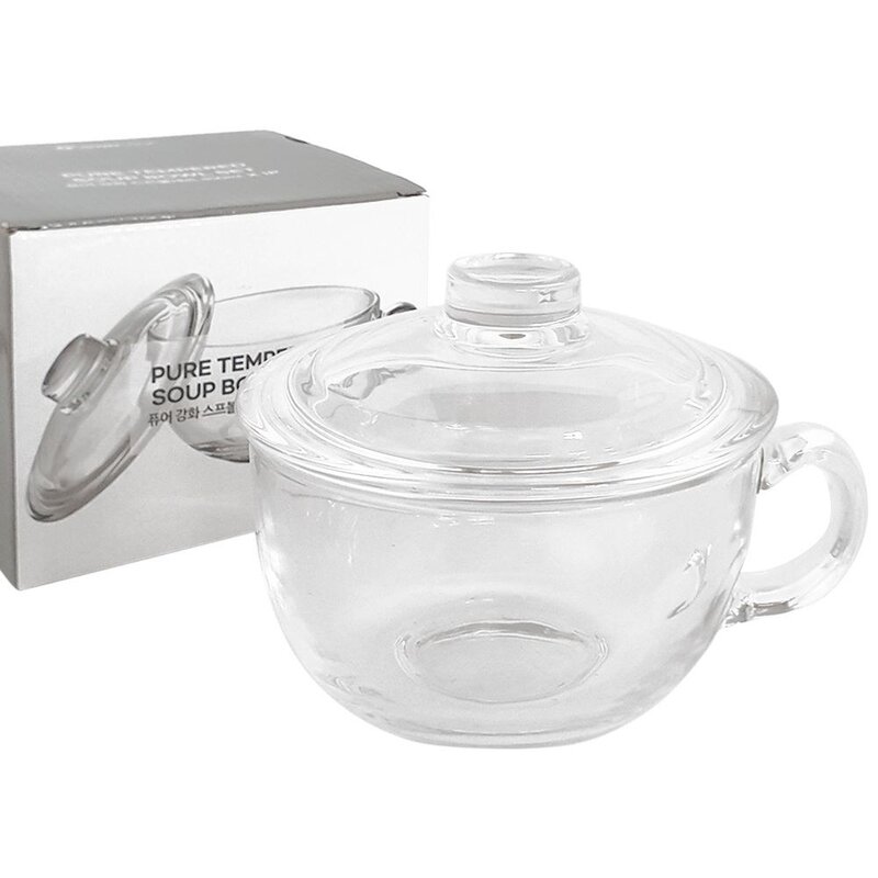 아트 퓨어 강화 스프볼세트 450ml 강화유리 손잡이볼 sil*601pT, 1, 본상품선택