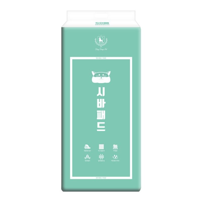 딩동펫 시바 고급형 애견 배변패드 레몬향, 100개입, 1개