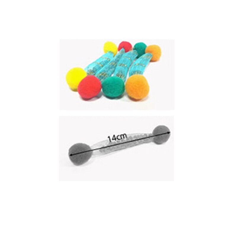 힐링타임 띵겨띵겨 마따따비 폼폼블링이 NH-0100, 랜덤 발송, 4개
