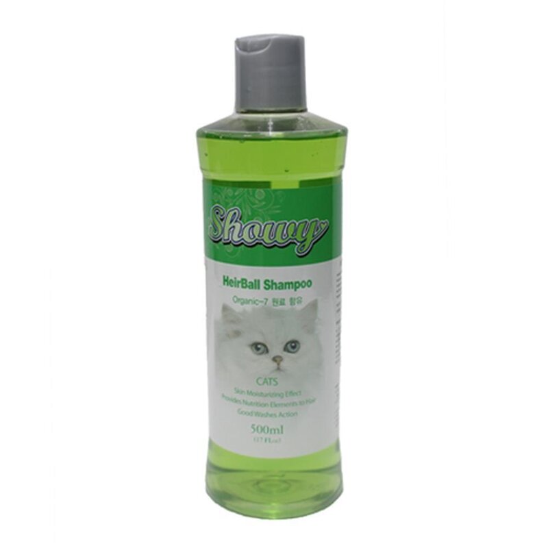 털 빠지는 고양이용 유기농 헤어볼 샴푸 반려묘샴푸, 1개, 500ml