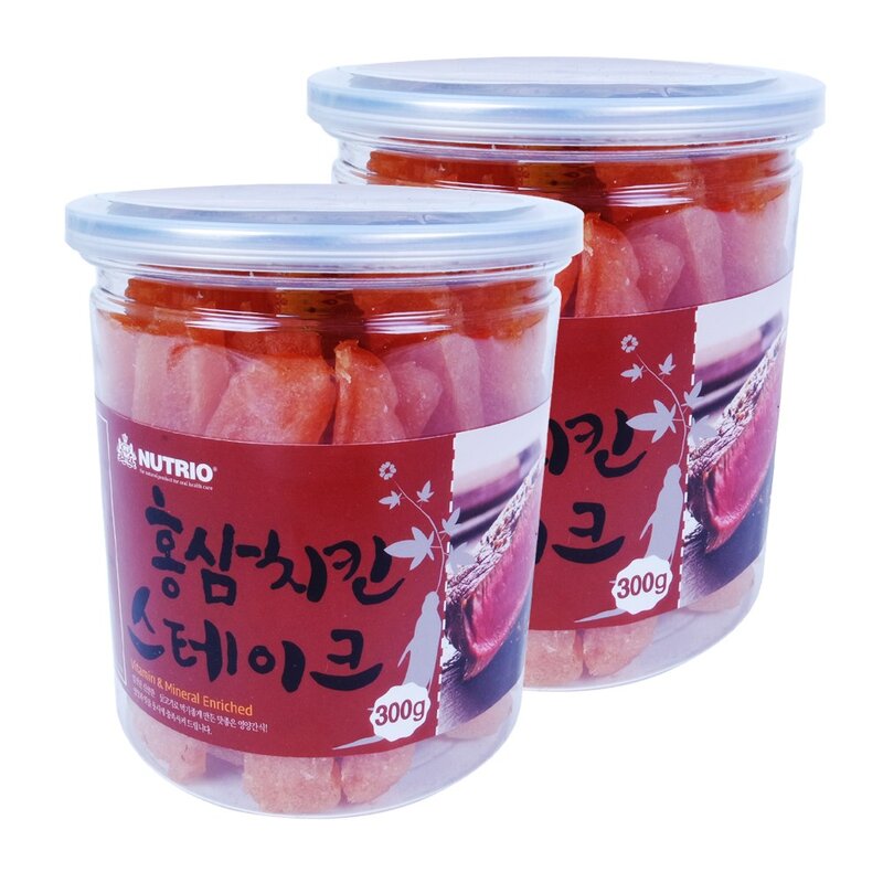 뉴트리오 스테이크 반려견 간식, 소고기연골맛, 300g, 2개