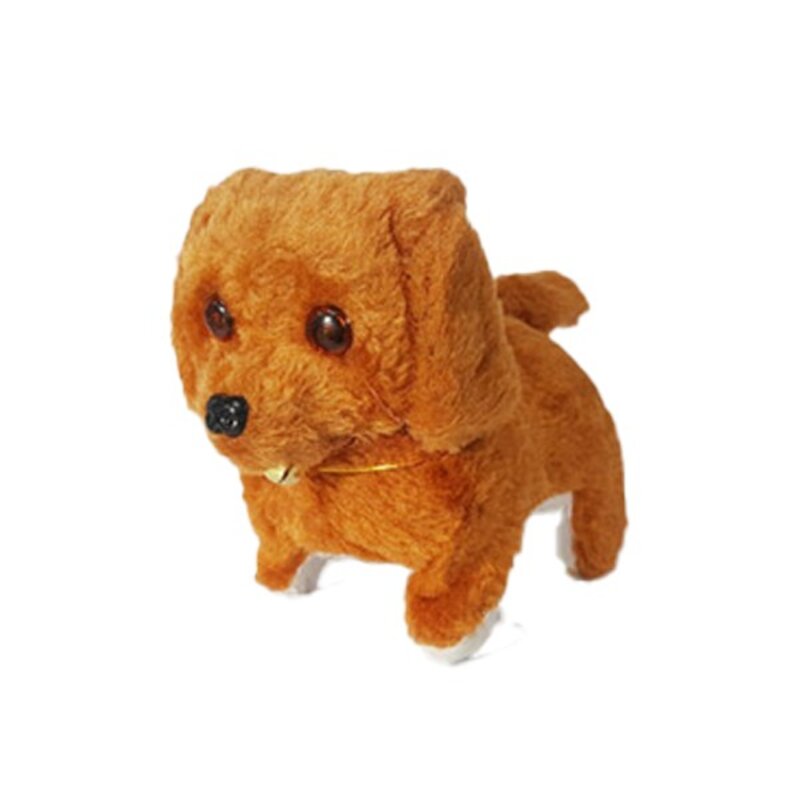 파피앙 움직이는 강아지 작동인형 + 건전지, 12cm, 아이보리, 1개