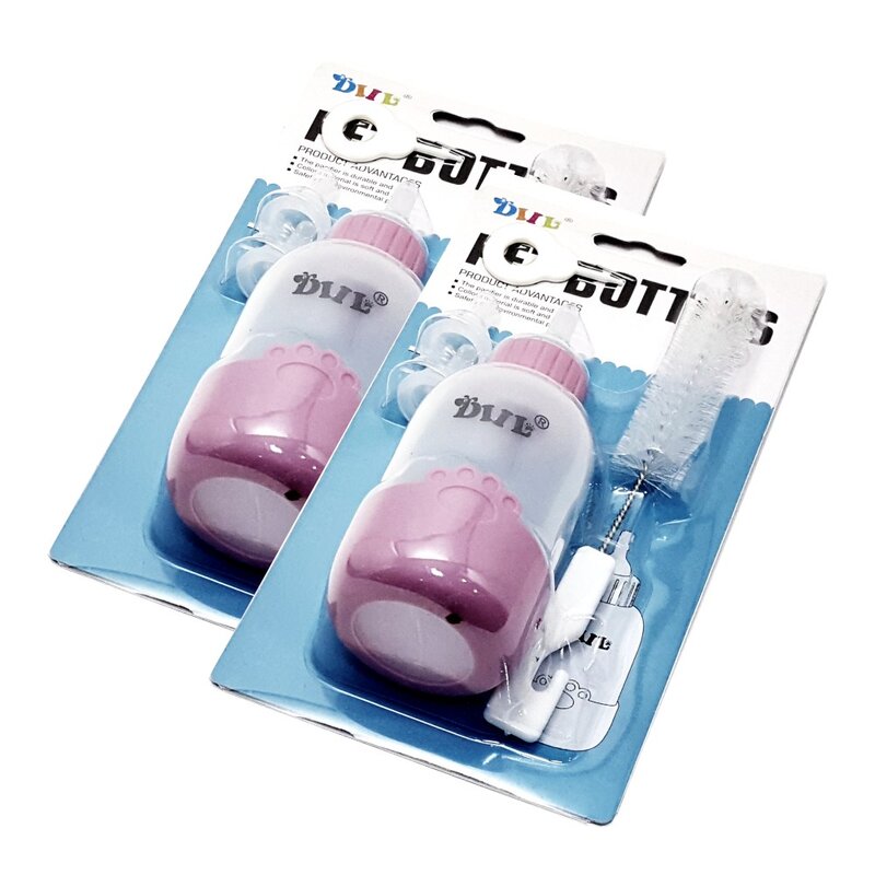 강아지젖병 고양이 애견 애묘 반려동물 젓병세트 100ml 분유 이유식 아기강아지 아기고양이, 퍼플, 1개