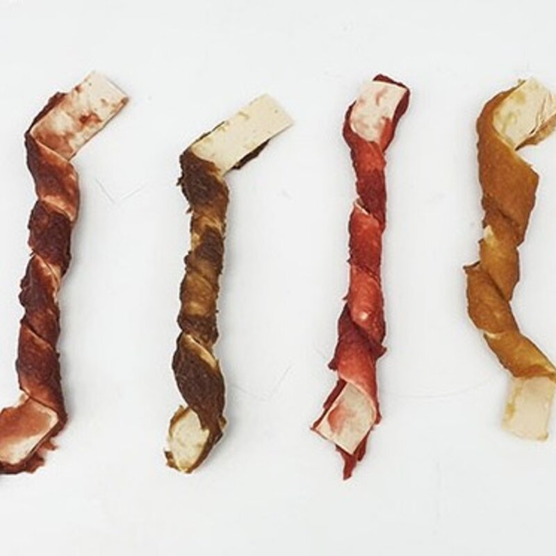 헬로도기 비타 도넛 강아지 건조간식, 닭고기맛, 120g, 3개