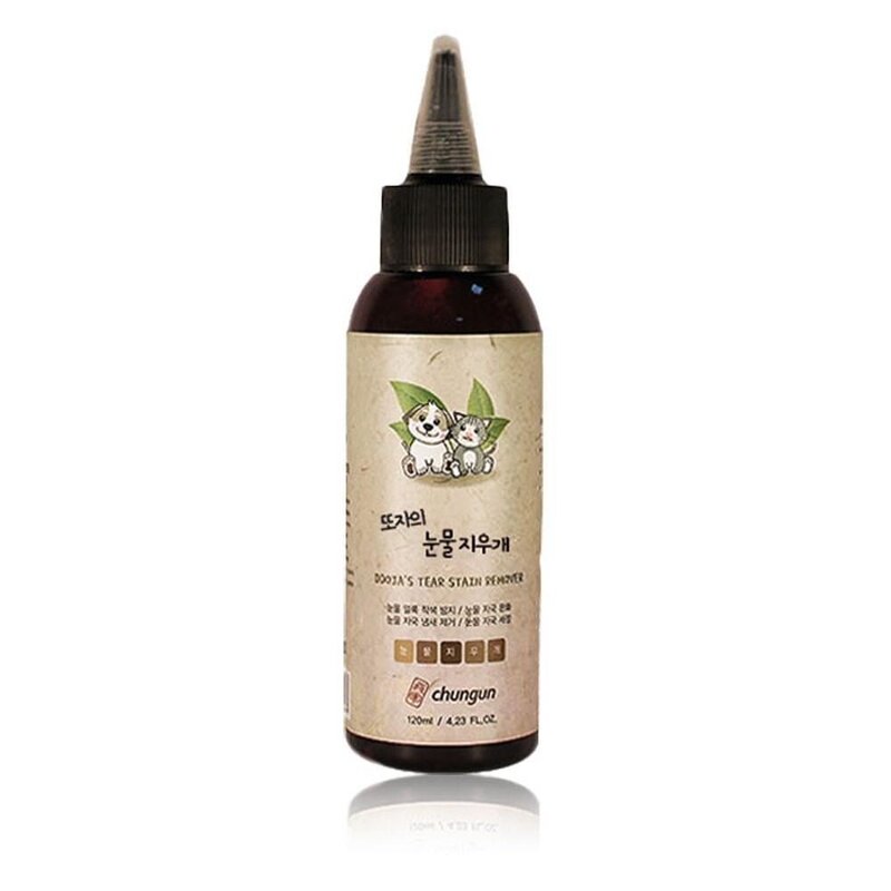 쿠팡블루 강아지눈 염증예방 눈물자국제거제 눈건강용품 반려견눈 가려움증 눈주위, 1개, 120ml