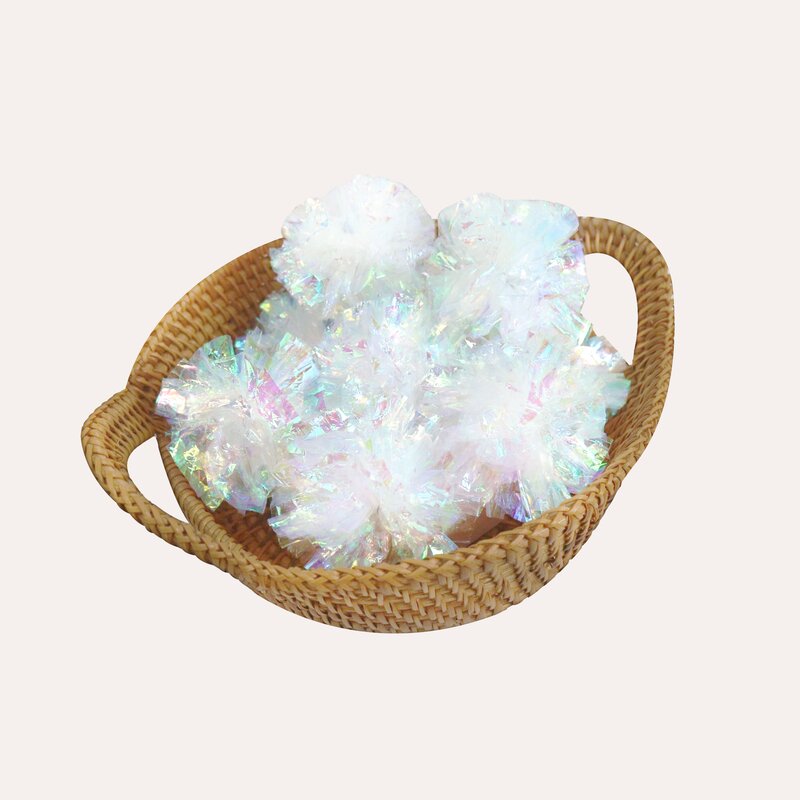 [에토펫] 반짝이는 고양이 공놀이 바스락볼 장난감 5p, 5개