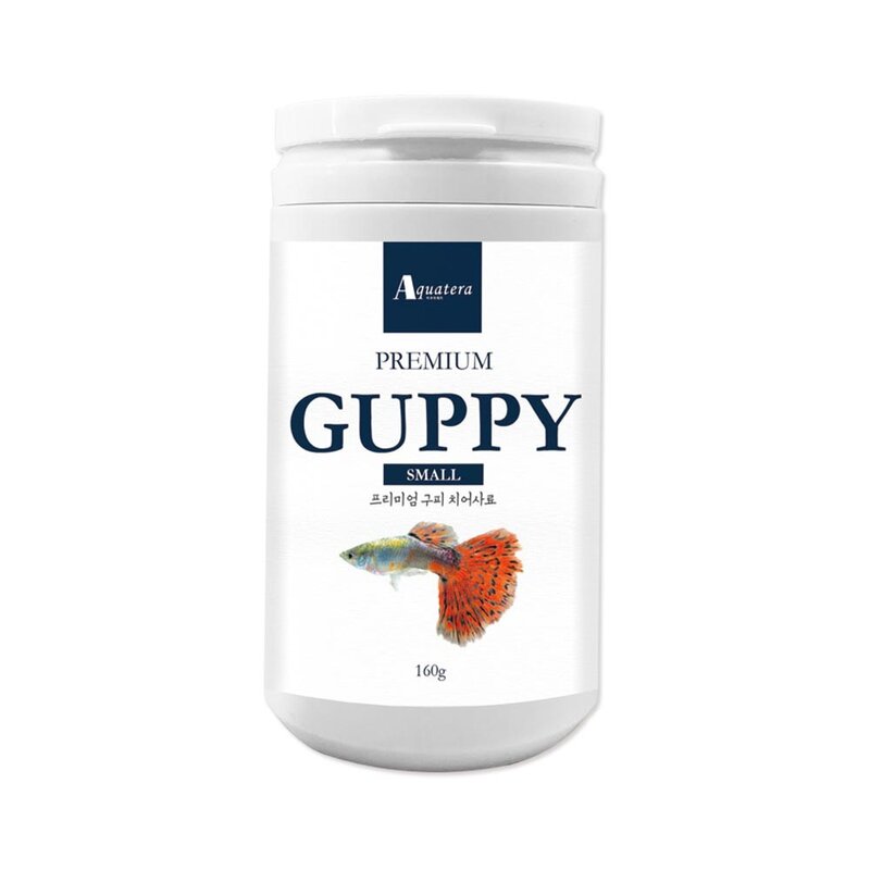 아쿠아테라 프리미엄 고단백 구피 사료, 50g, 1개