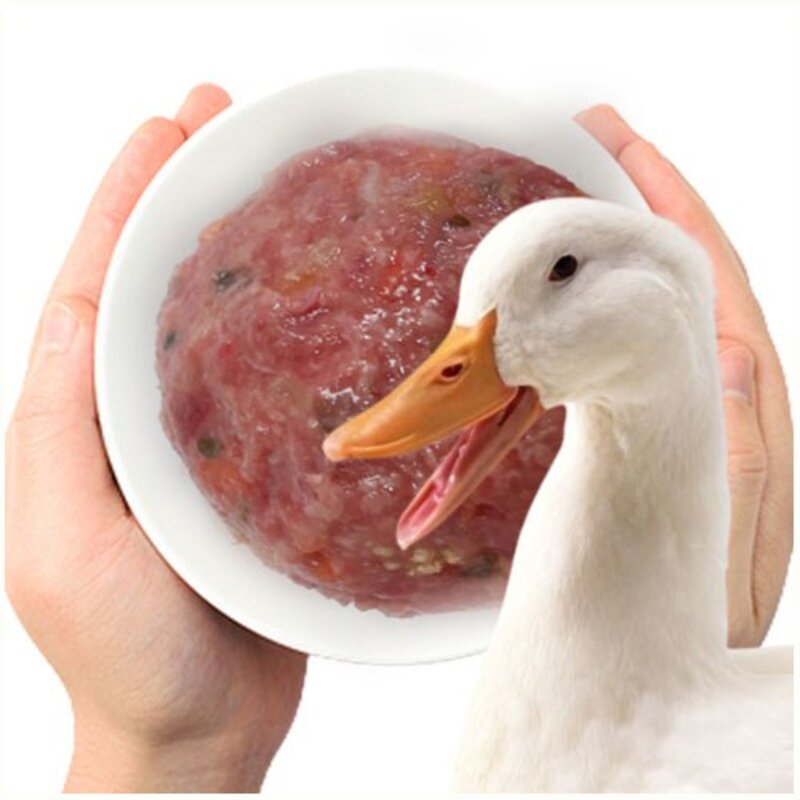 펫바프 펫푸드 강아지생식 바프식 오리 88% 야채퓨레 7종 12% 혼합제품 1kg 수제 자연식 오리생식 화식, 1개