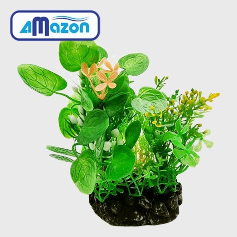 아마존 인조수초 조화 장식품 A-150D, 1개
