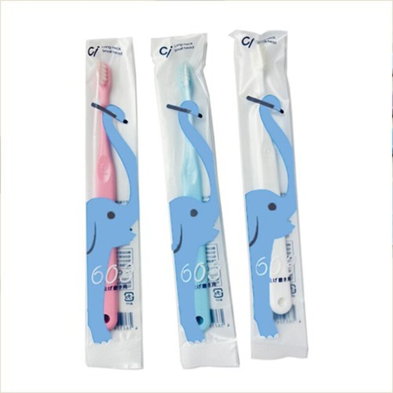 반려동물 코끼리 잇몸 연약한 노령견 고양이에게 좋은 부드러운 칫솔 Ci603, 1개, 랜덤발송