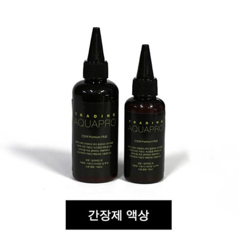 아쿠아프로 관상어 간장제(액상) 50ml, 1개