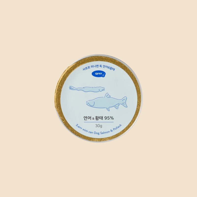 아르르 강아지 사르르 미니캔 독 30g 6p, 치킨, 180g, 1개