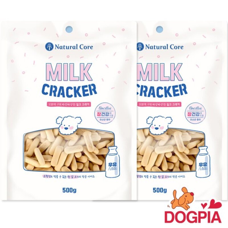 네츄럴코어 크래커, 500g, 2개