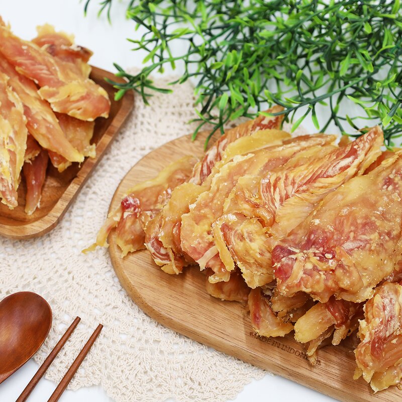 자이언트독 닭가슴살 육포 1kg 대용량 강아지 간식, 1개, 단품