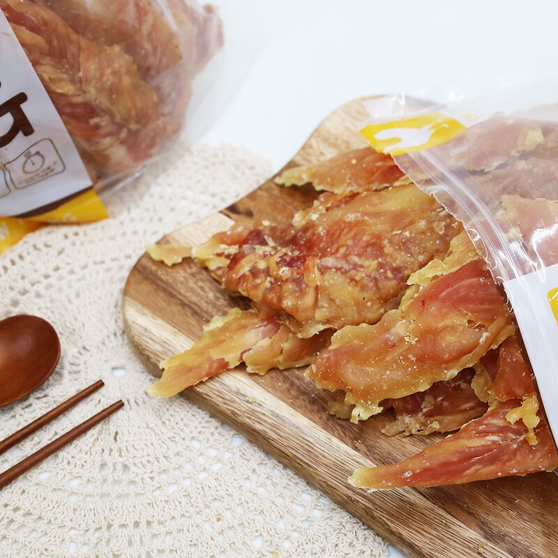 자이언트독 닭가슴살 육포 1kg 대용량 강아지 간식, 1개, 단품