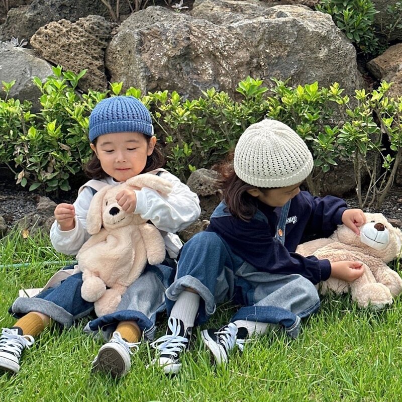 에밋 복실강아지 인형백팩