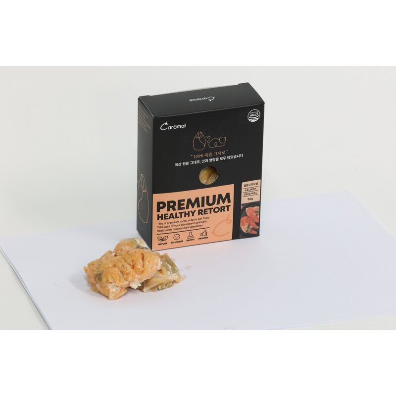 카로멀 강아지 수제 간식 야채 테린 120g, 1개, 오리