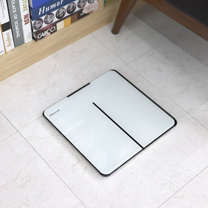 신일 전자식 정밀측정 강화유리 LED 디지털 체중계, SHM-5025, 블랙, 1개