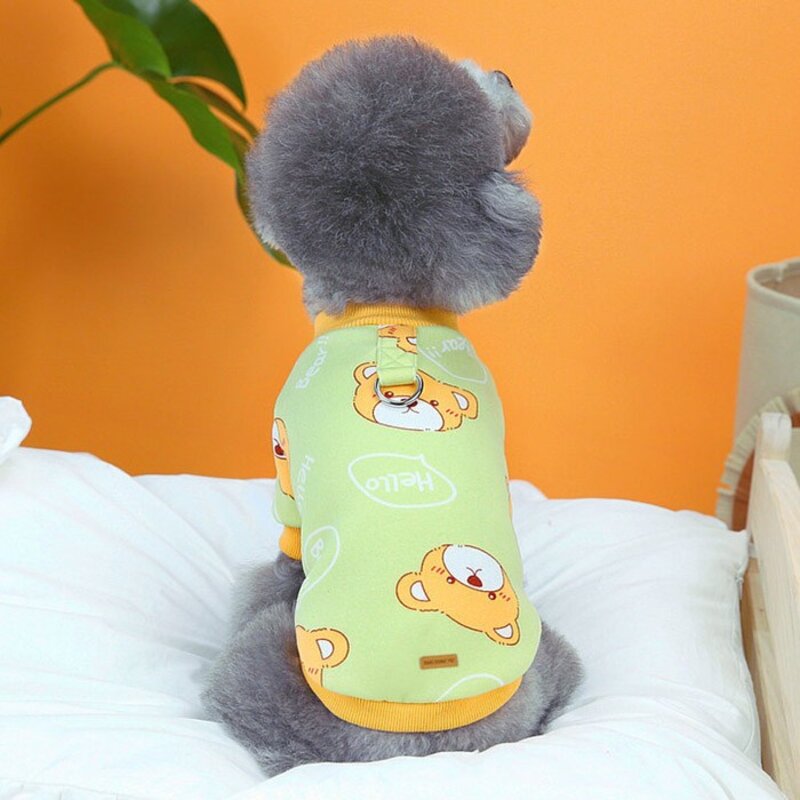 딩동펫 강아지 헬로 베어 티셔츠, 스카이