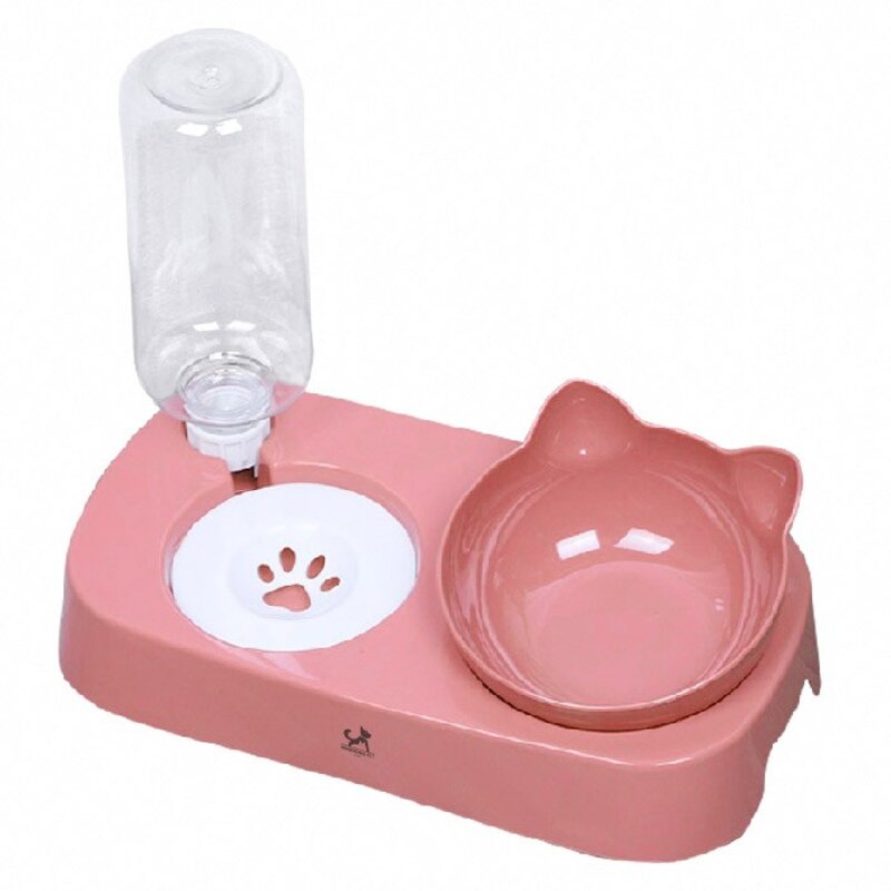딩동펫 루나 2in1 반려동물 반자동 급수식기, 네이비, 1개