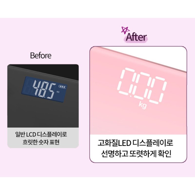 온도 측정 체중계 전자 저울 몸무게 측정기 가정용 채중계 아기 정확한 디지털 강아지 휴대용, 1개