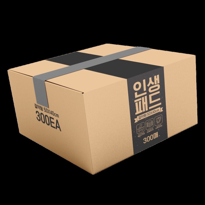 인생패드 반려동물 배변패드 대형 50g, 1개입, 120개