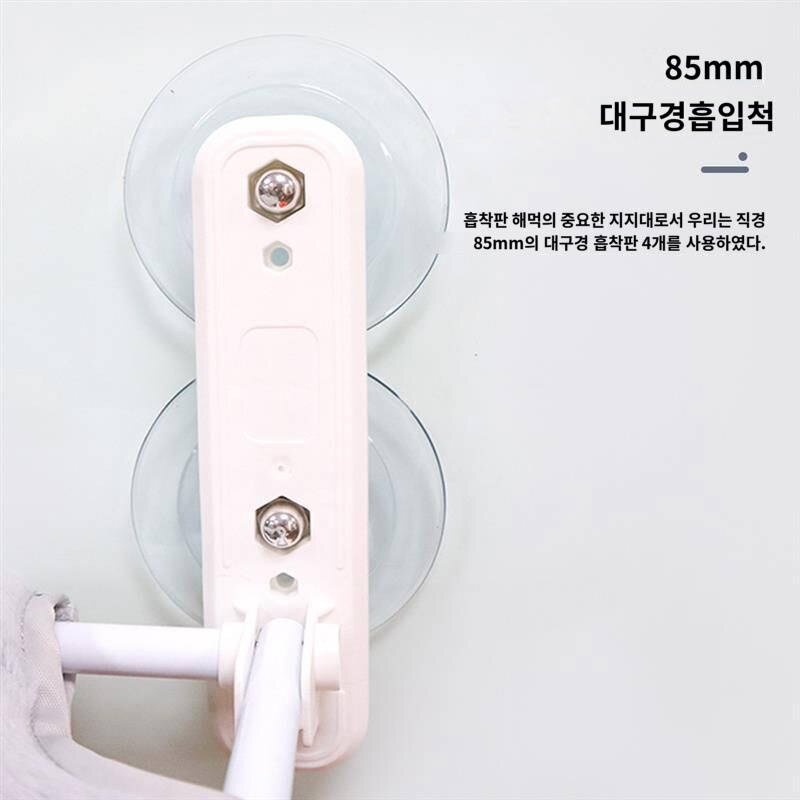 안전한 방지 기숙사 애견 물림 예방 제품 사무실 여행용, 더블 패드 뽀글이 그레이, 라지 파우치(30x52cm), 1개
