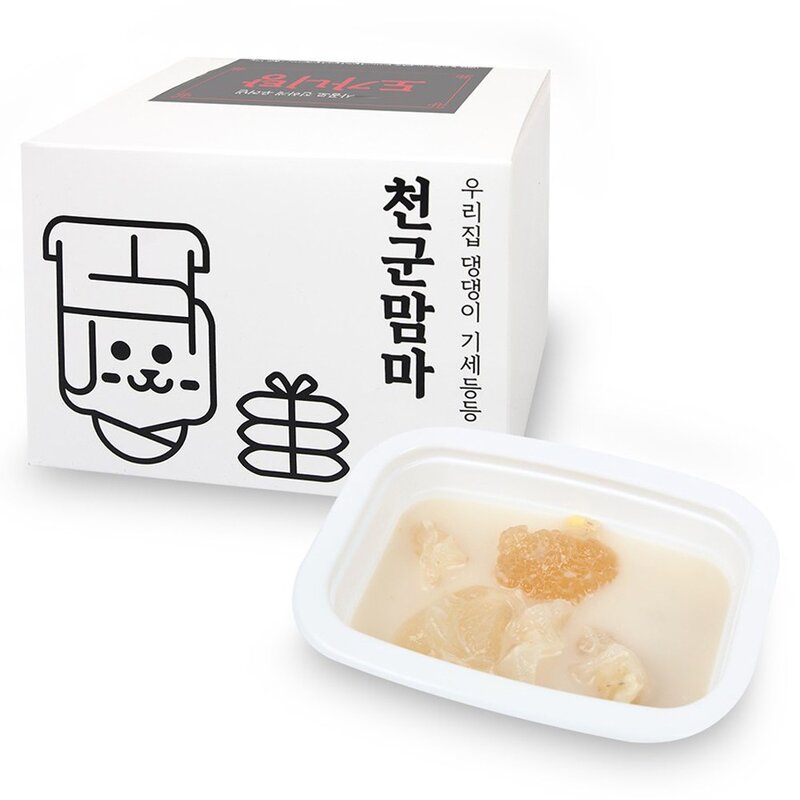 천군맘마 전연령 보양식 도가니탕 강아지 간식 파우치, 360g, 1개