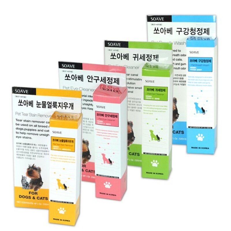 국산 고양이눈물자국제거제 눈가 흔적 얼룩 세정제, 1개