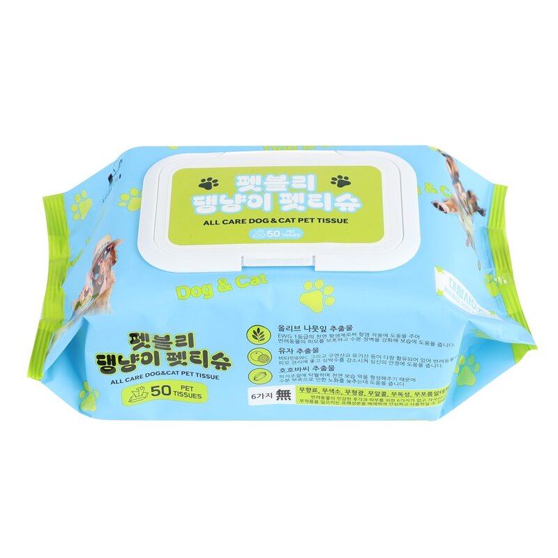 펫블리 프리미엄 무자극 울트라엠보 티슈 50매 특대형, 1개, 1개입