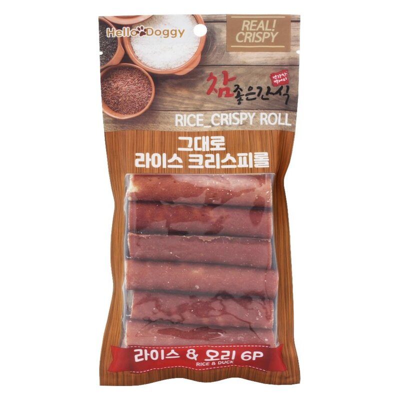 개들이 좋아하는 오리 영양간식 60g 강아지 전연령 오래먹는간식 개껌