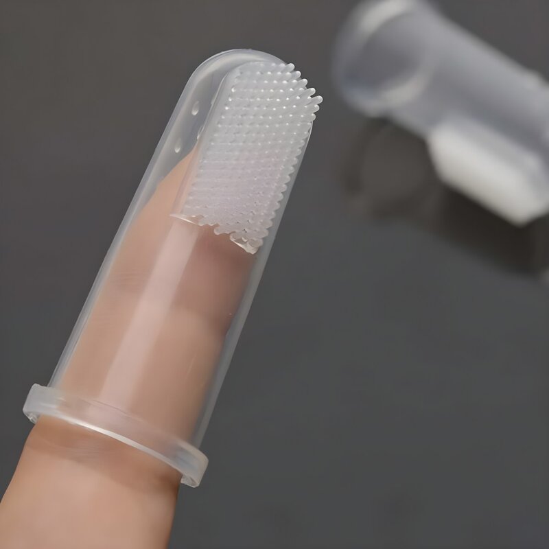 애견 손가락 칫솔 투명 골무 반려동물 위생용품 2p, 상세페이지 참조, 상세페이지 참조