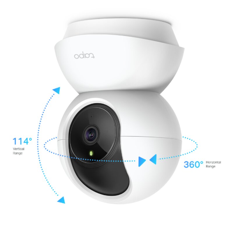 티피링크 200만화소 원격회전 가정용 카메라 홈캠 펫캠 웹캠 CCTV TC70