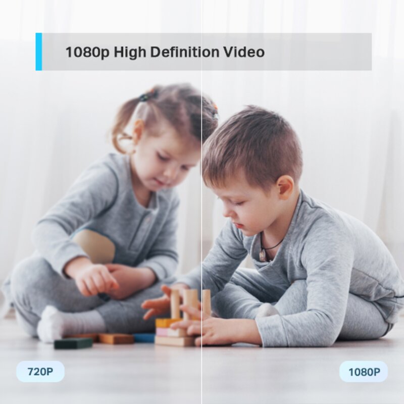 티피링크 200만화소 원격회전 가정용 카메라 홈캠 펫캠 웹캠 CCTV TC70