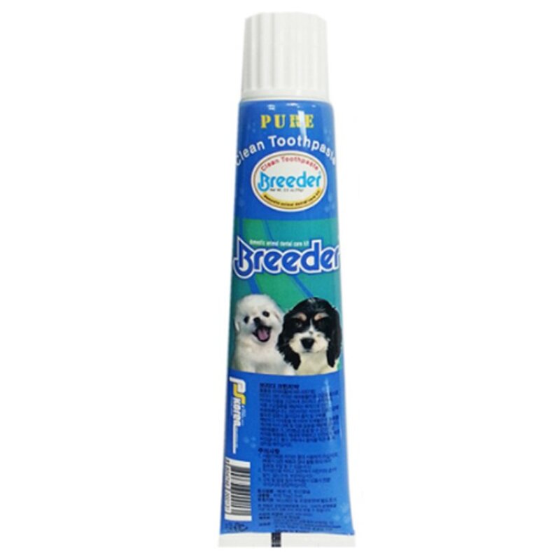 브리더 칫솔 치약 강아지치약 구강스프레이 치석제거, 브리더치약, 70g, 1개
