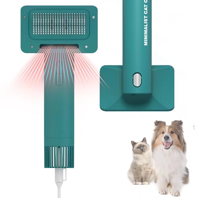 VOVA 반려동물 드라이기 저소음 강아지 고양이 펫 드라이기, 녹색