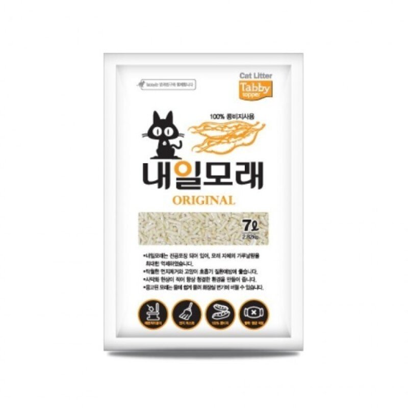 Topper 내일모래 두부모래 7L 향 옵션 2
