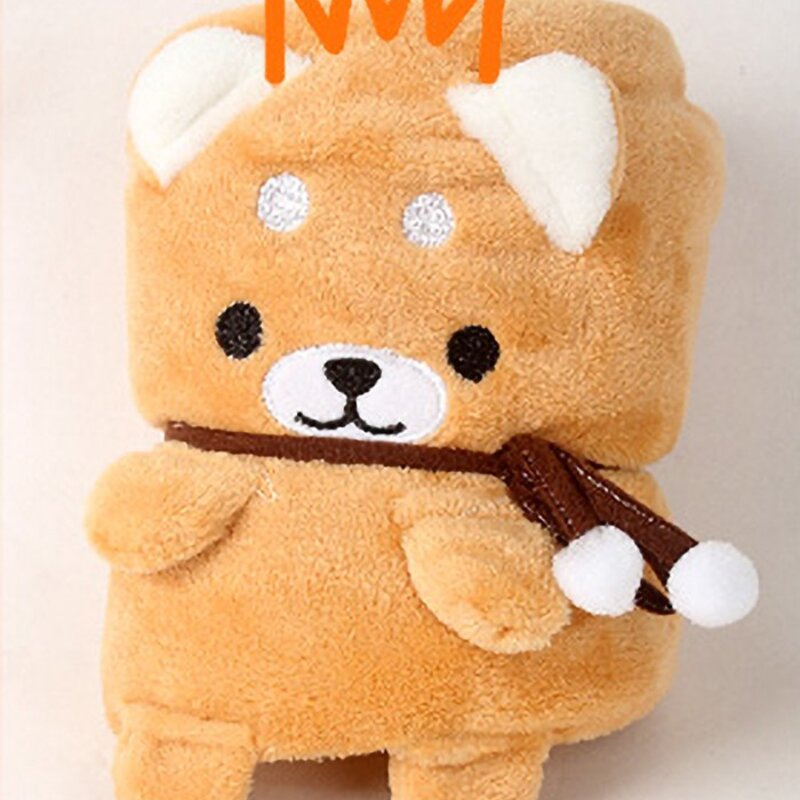 에코벨 플란넬 시바견 캐릭터 무릎담요