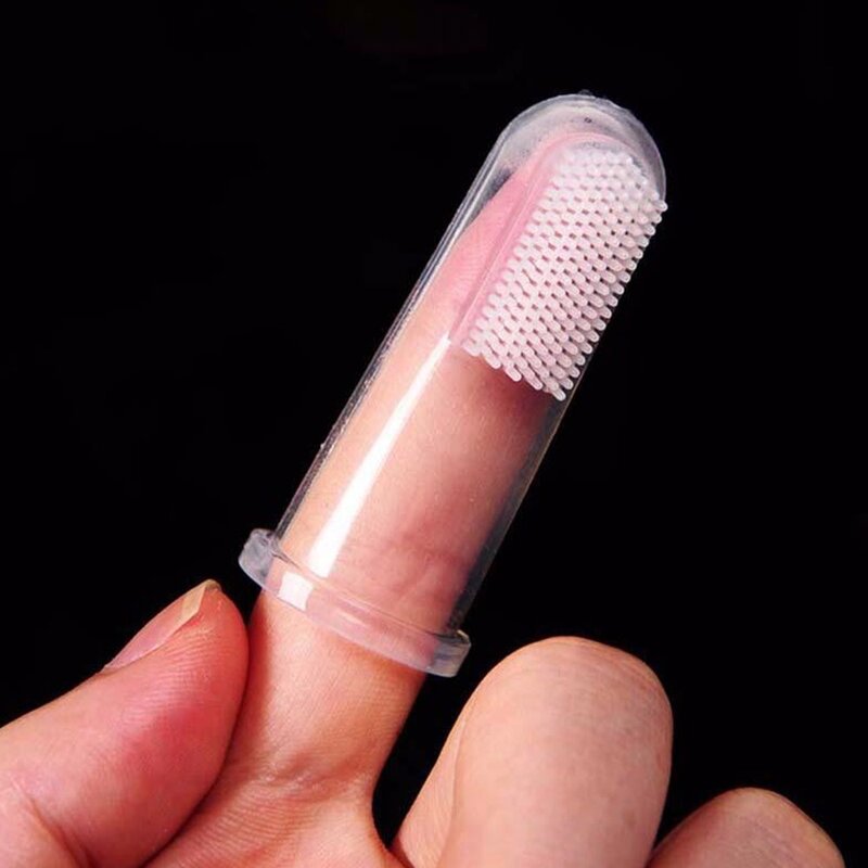 모나코올리브 애견 애묘 실리콘 칫솔 5P