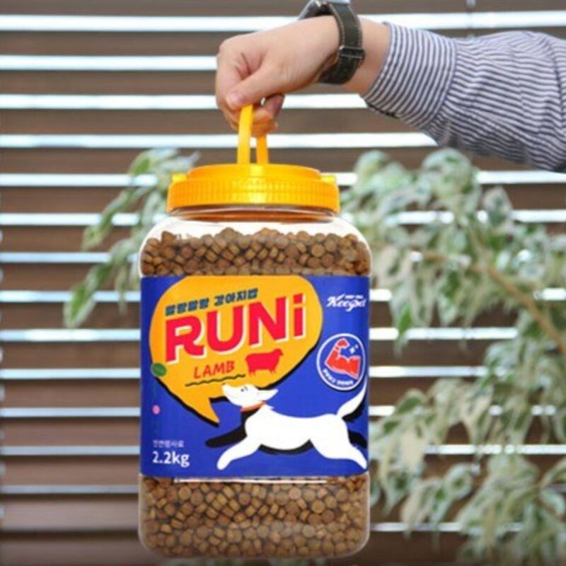 킵펫 전연령 말랑말랑 런 건식사료, 양, 2.2kg, 1개