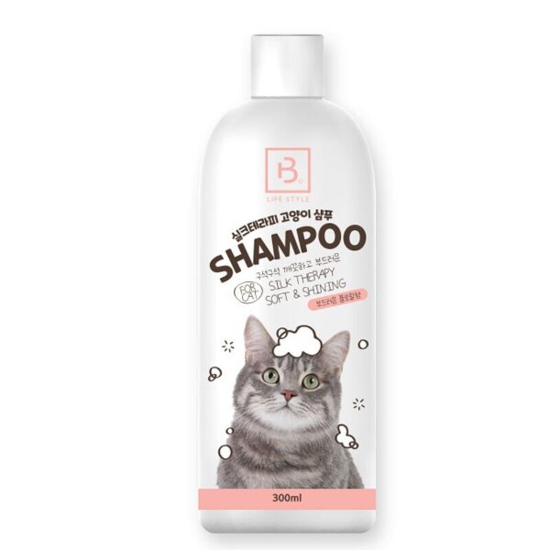 [도그씨] NEW 브리더 고양이샴푸 300ml 부드러운 플로랄향