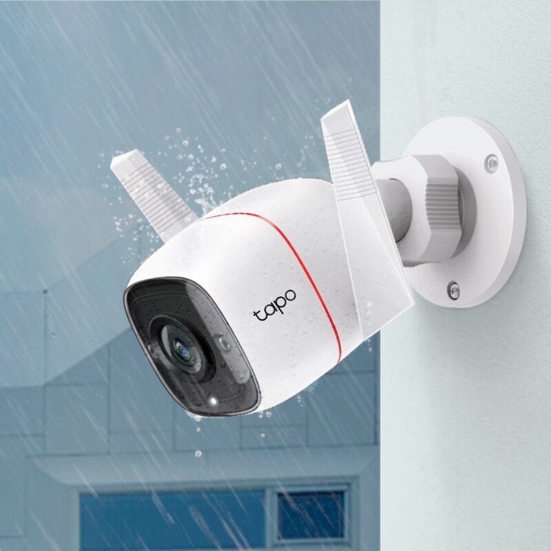 타포 보안 무선 Wi-Fi CCTV 카메라 실외용