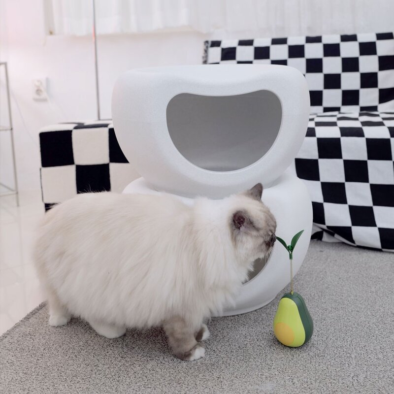 홀리무브 고양이 캣잎 트릿볼 오뚜기 아보카도 간식볼 장난감