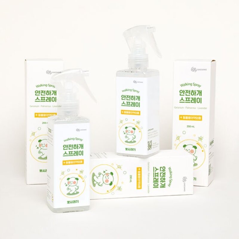 뽀시래기 안전하개 스프레이 혼합색상 200ml 1개