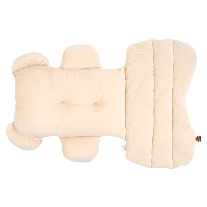 패리스독 강아지 베어 유모차 멀티 일체형 가드 쿠션 BEIGE 64 x 92 cm 1개