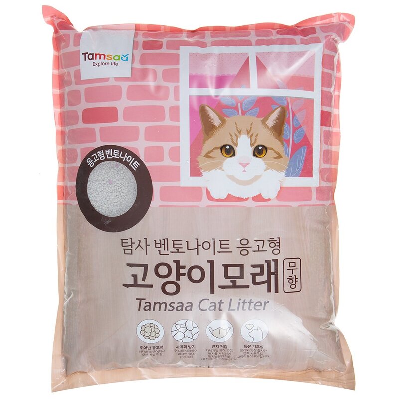 탐사 벤토나이트 응고형 고양이 모래