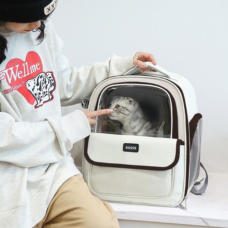 코지스 강아지 백팩 고양이 이동장 산책가방 앞가방