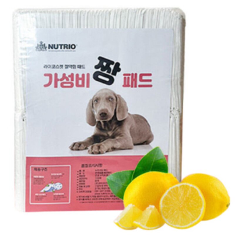뉴트리오 가성비 짱패드 100매 (40x50cm), 1세트, 100개입
